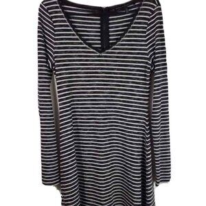 White House Black Market striped tunic dress, Size L